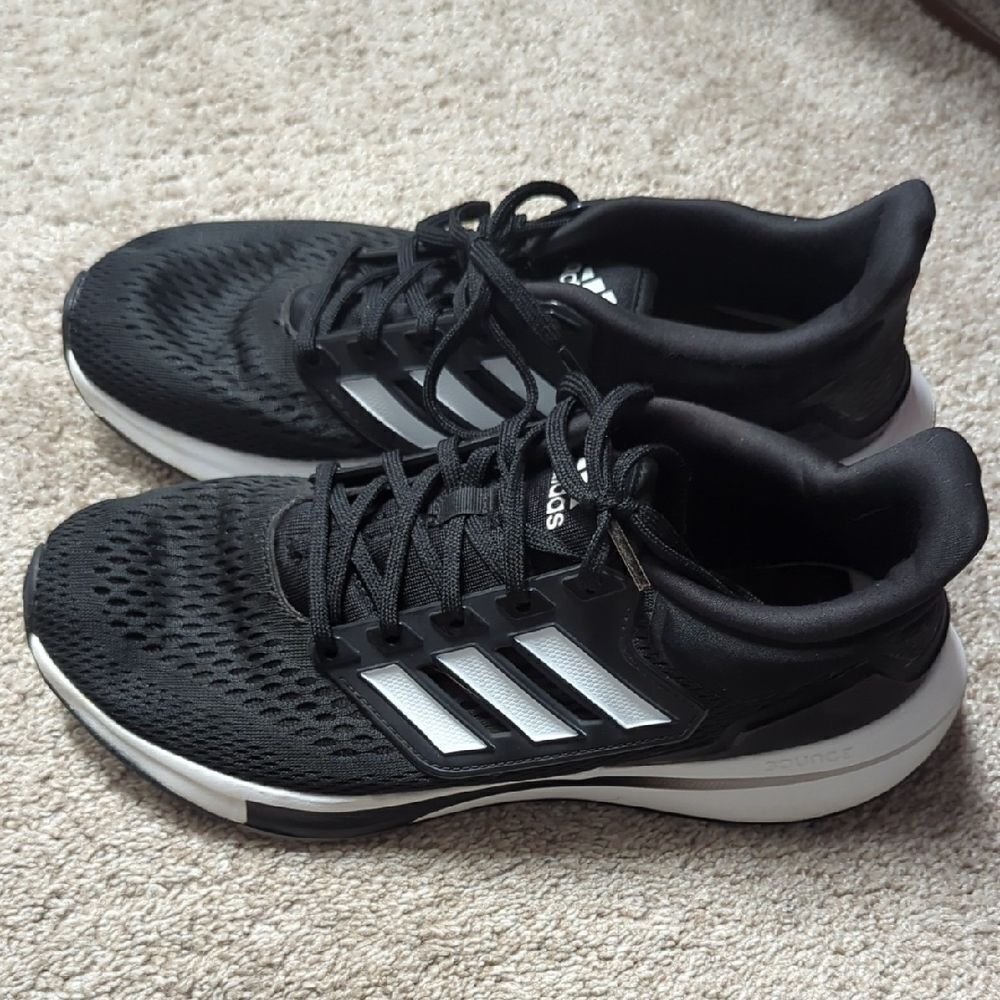 Adidas Black and White Sneakers